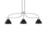Cavella 3 Light Small Island Pendant 39 Inch Tall by Toltec - 3936-427