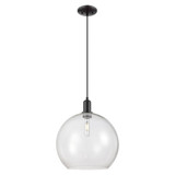 Athens 1 Light Cord Hung Mini Pendant 17.45X 13.75 Inch Wide by Innovations - 716-1P-G12-14