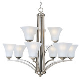 Mill Head 9 Light Large 2 Tier Chandelier by Bailey Street Home - 93-BEL-116380