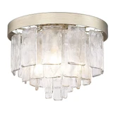 Ciara 3 Light 13 Inch Wide Flush Mount by Golden - 1768-FM
