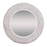 Athena Round Wall Mirror 30.25 Inch Wide By Varaluz - 457MI30