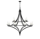 Director 12 Light Oversized Chandelier by Savoy House - 1-1672-12