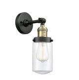 Dover 1 Light Cylinder Wall Sconce 12.75 Inch Tall by Innovations - 203-G31