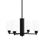 Edge 4 Light Medium Chandelier by Toltec - 1154-ES-300