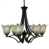 Zilo 6 Light Large Chandelier by Toltec 566-28225 - 566-28225
