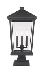 Beacon 3 Light Medium Outdoor Pier Mount by Z-Lite - 568PHX