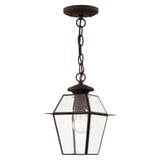 Westover 1 Light Small Outdoor Pendant by Livex - 2183