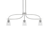 Cavella 3 Light Island Pendant 36.75 Inch Length by Toltec - 3936-461