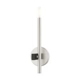 Denmark 1 Light Candle Style Wall Sconce by Livex - 49341