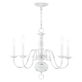 Williamsburgh 5 Light Medium Chandelier by Livex - 5005
