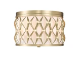 Brass Thill Way 3 Light 12.25 Inch Wide Flush Mount by Bailey Street Home - 159-BEL-1325388