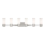 Weston 6 Light ADA Vanity Light by Livex - 52126