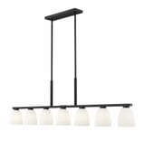 Naya 7 Light Linear Chandelier 18.25 Inch Tall and 64 Inch Wide by Z Lite - 7518-7L