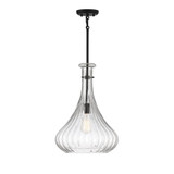 Bristo 1 Light Medium Pendant by Savoy House - 7-2265-1