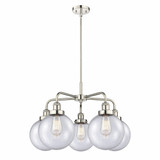 Beacon 5 Light Medium Chandelier by Innovations 916-5CR-G20-8 - 916-5CR-G20-8