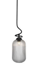 Capri 1 Light Small Stem Pendant 23.5 Inch Tall by Toltec - 900-825235
