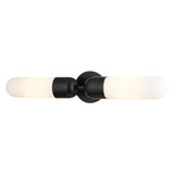 Thalia 2 Light Wall Sconce 4.75 Inch Tall and 24.75 Inch Wide by Vaxcel - W0480