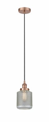 Stanton 1 Light Industrial Mini Pendant by Innovations - 616-1PH-G262