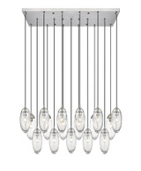 Birchfield Covert 17 Light Linear Chandelier 12 x 18 Inches Wide by BSH - 372-BEL-1332931