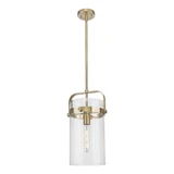 Pilaster 1 Light Stem Mini Pendant 17.13 Inch X8 Inch Wide by Innovations - 413-1SM-G413-1S-8_P