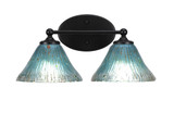 Capri 2 Light Vanity Light 16.25 Inch Length by Toltec - 5912-7751625