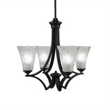 Zilo 4 Light Small Chandelier by Toltec 564-197516 - 564-197516