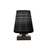 Luna 1 Light Table Lamp 8.5 Inches Tall and 6 Inches Wide by Toltec  - 52-685