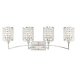 Grammercy 4 Light Vanity Light 33 Inch Wide by Livex - 50564