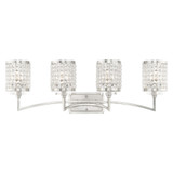 Grammercy 4 Light Vanity Light 33 Inch Wide by Livex - 50564