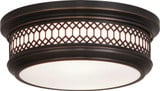 Williamsburg Tucker 2 Light 11.75 Inch Wide Flush Mount by Robert Abbey - 306