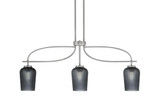 Cavella 3 Light Island Pendant 37 Inch Length by Toltec - 3936-4253