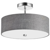 Helat Path 3 Light 14.25 Inch Wide Semi Flush Mount - 303-BEL-856690
