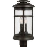 Newport Three Light Outdoor Post Lantern by Visual Comfort Studio - OL14307