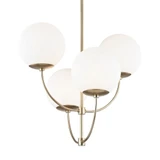 Carrie 4 Light Large Chandelier by Mitzi - H160804