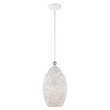 Harley Cross 1 Light Contemporary Small Pendant by Bailey Street Home - 218-BEL-939456