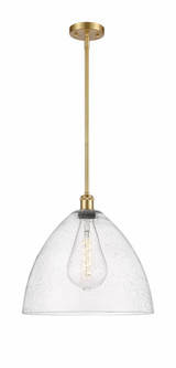 Bristol Glass 1 Light Medium Pendant 16.75 Inch Tall by Innovations - 516-1S-GBD-16
