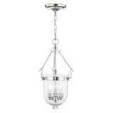 Jefferson 3 Light Small Pendant 20 Inch Tall by Livex - 5063