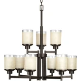 Alexa 9 Light Large Chandelier by Progress - P4626