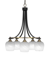 Paramount 5 Light Medium Chandelier by Toltec 3415-2325285 - 3415-2325285
