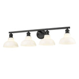 Carver 4 Light Bath Vanity 8.63 Inch Tall and 36 Inch Wide by Golden - 0305-BA4