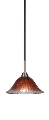 Paramount 1 Light Small Pendant 8.5 Inch Tall by Toltec - 3401-10-85-