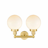 Beacon 2 Light Industrial Vanity Light 15.5 Inch Wide by Innovations - 616-2W-BEAC
