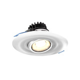 8W 1 LED CCT Round Recessed Gimbal Light 2 x 4.4 Inches by DALS  - LEDDOWNG4-CC