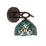 Revo 1 Light Wall Sconce 8.5 Inch Tall by Toltec - 141-7-85-