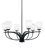 Cavella 6 Light Large Chandelier by Toltec 3906-MB-4022 - 3906-MB-4022