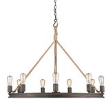 Chatham 9 Light Large Chandelier by Golden - 1048-9