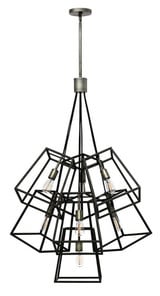 Fulton 7 Light Large Foyer Multi Tier Chandelier by Hinkley - 3357