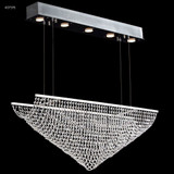 Contemporary 5 Light Oversized Chandelier by James Moder 40719S - 40719S