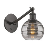 Rochester 1 Light Arm Adjusts Wall Sconce 11.94 Inch Length by Innovations - 317-1W-G556-6