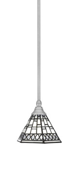 Any 1 Light Stem Hung Small Pendant 6.5 Inch Tall by Toltec - 23-MB-9405